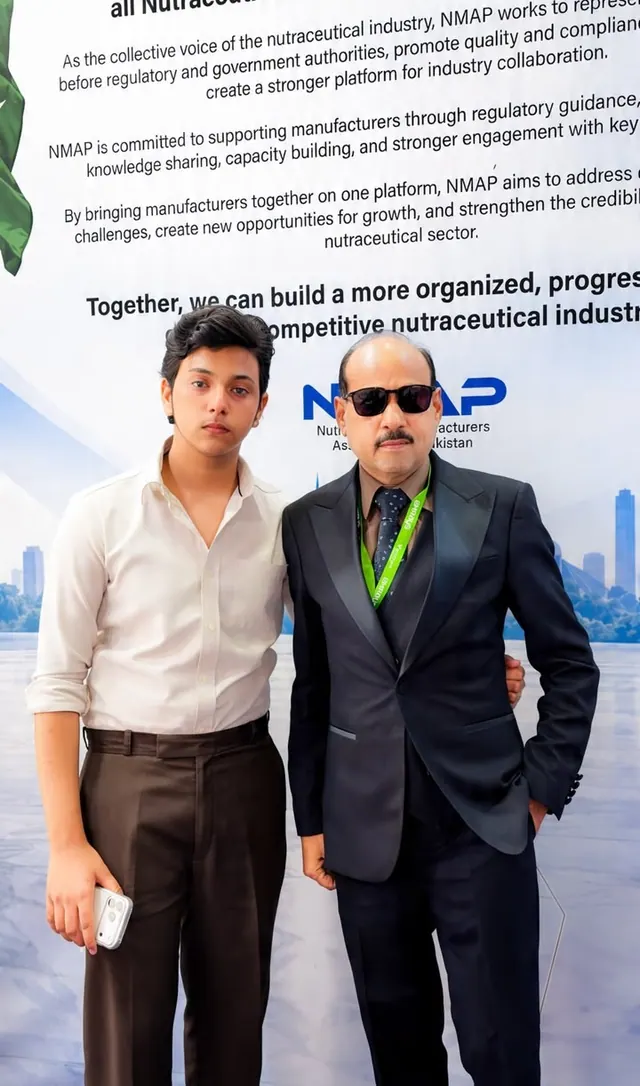 Business Land representatives at the NMAP stand